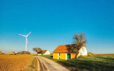 Der Windradwanderweg bei Zagging (Gemeinde Obritzberg-Rust)