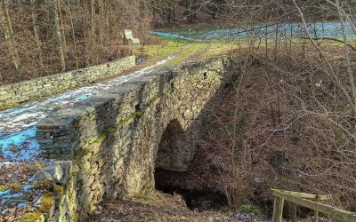 Kleine Rundwanderung über die Römerbrücke bei Lanzing