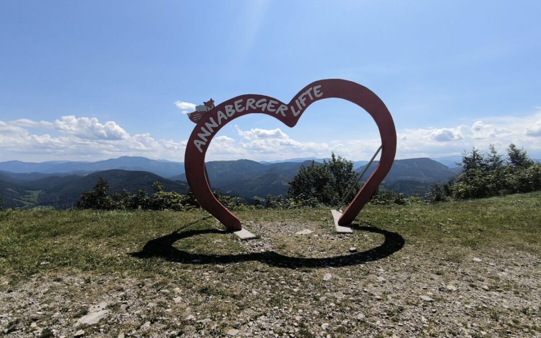 Von Annaberg zur Anna-Alm und auf den Hennesteck